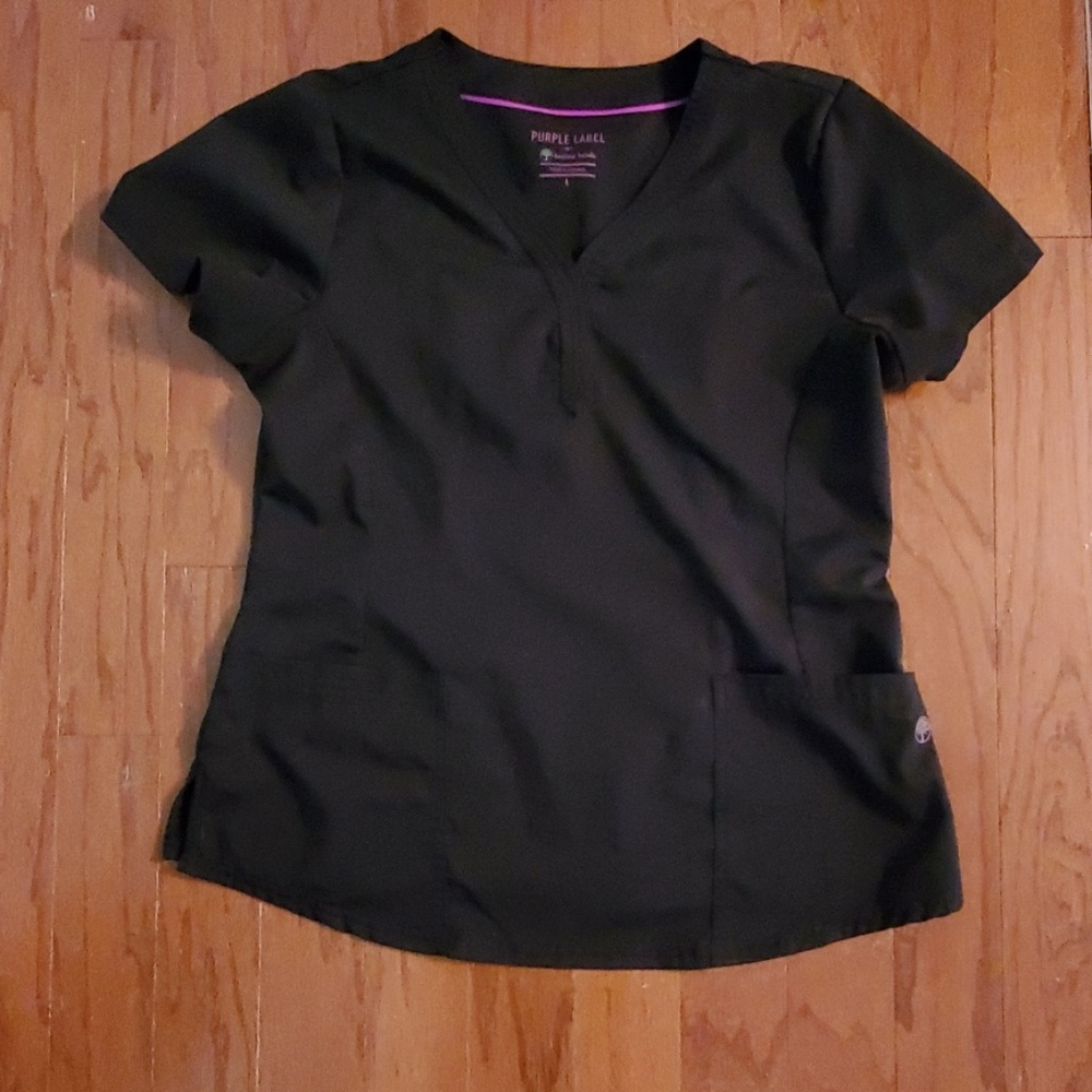 Purple Label by healing hands Scrub Top